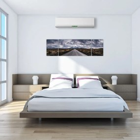 Obraz drogi na pustyni (170x50 cm)