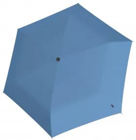 KNIRPS U.200 BLUE WITH BLACK - elegancki damski parasol w pełni automatyczny