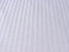 PrzytulneMieszkanie.pl PrzytulneMieszkanie.pl Pościel hotelowa atlas grádl biała - 8 mm prążek czesana bawełna