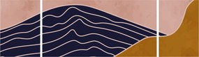 Obraz - Słońce nad górami (170x50 cm)