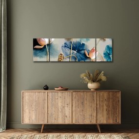 Obraz z kwiatami (170x50 cm)