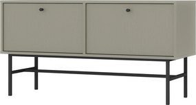 Szafka RTV stojąca TORINO 120,6 cm do Salonu pod Telewizor - Odcienie zieleni