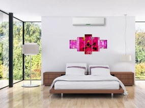 Obraz historycznego muralu (125x70 cm)