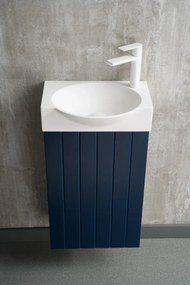 Zestaw Szafka z umywalką DIA 40 cm granatowy półmat KROFAM