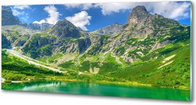 Panel do kuchni Jezioro w górach