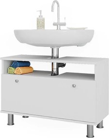 Szafka pod umywalkę biały 80.2x32x54 fynn