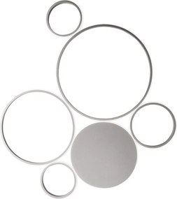 Lampa sufitowa LED Pois-Silver