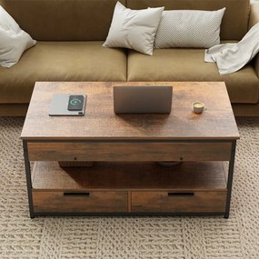 Stolik kawowy Loft do salonu 100 cm