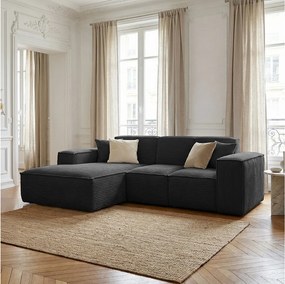 Narożnik rogówka kolor czarny Siena