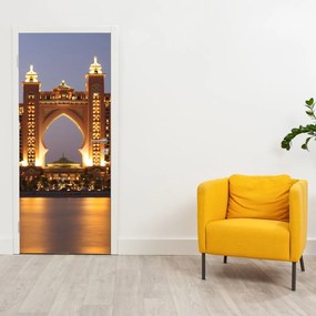Fototapeta na drzwi - Budowa w Dubaju (95x205cm)