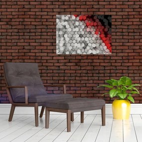Obraz - sześciokąty 3D (70x50 cm)