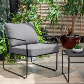 Fotel ogrodowy Nefryt szary PATIO