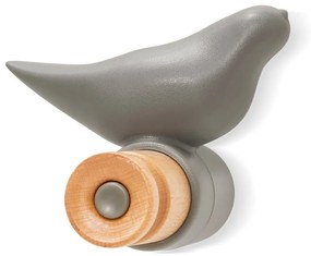 Szary haczyk ścienny Bonami Essentials Bird