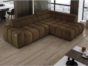 Narożnik BULL L Prawostronny z Elektryczną Regulacją SALVADOR 10 WERSAL