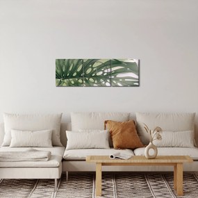 Obraz - Lista potworów (z zegarem) (90x30 cm)
