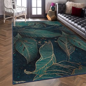 Morski chodnik odpowiedni do prania 80x200 cm Midnight Jungle – Mila Home