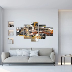 Obraz - Abstrakcja (125x70 cm)