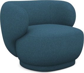 Niebieski fotel Hina – Makamii