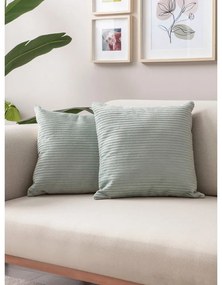 Sztruksowe poszewki na poduszki zestaw 2 szt. 43x43 cm – Mioli Decor