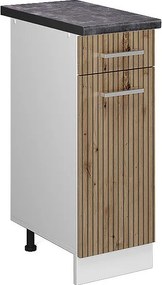 Szafka dolna do kuchni dąb rzemieślniczy 30x60x81.6 r-line