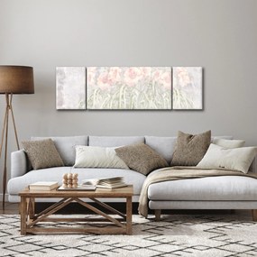 Obraz - Freska lilii (170x50 cm)