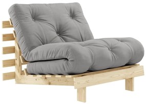 Fotel rozkładany Karup Design Roots Raw/Grey