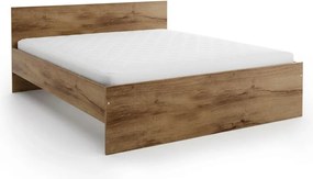 Łóżko ELISA 120 x 200 cm, dąb artisan Stelaż: Bez stelaża, Materac: Materac Deluxe 10 cm