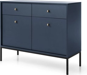 Komoda MONDO 104 cm do Salonu Sypialni Odcienie granatowego