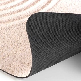 Jasnobrązowy dywanik łazienkowy 50x120 cm Serena – douceur d'intérieur