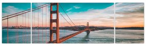 Obraz - Golden Gate, San Francisco (170x50 cm)