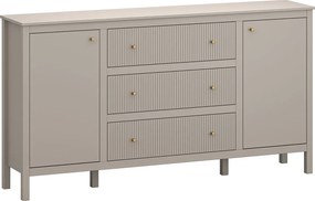 Nowoczesna duża komoda w kolorze taupe R5-H67