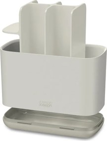 Beżowy plastikowy stojak na szczoteczki do zębów EasyStore – Joseph Joseph
