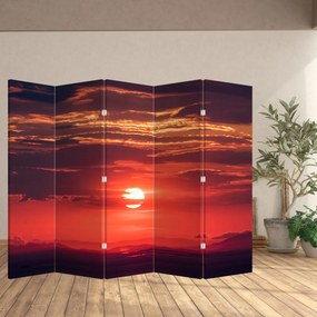 Parawan - Kolorowe Słońce (210x170 cm)