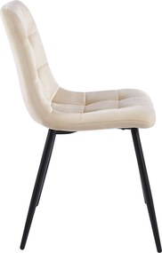 Pack 4 Krzesa Stuhl Aksamitne