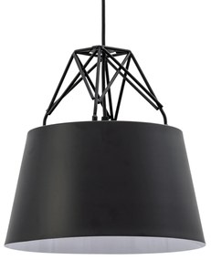 Lampa Sufitowa Wisząca Metalowa APP422-1CP Czarna