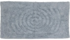 Dywanik łazienkowy Circle jasnoszary, 45 x 75 cm