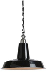 Industrialna lampa wisząca czarna - WarriorPrzemysłowy Oswietlenie wewnetrzne