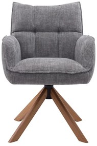 Szare krzesła zestaw 2 szt. Marilla – Unique Furniture