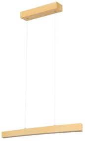 Lampa wisząca LED 60 cm z drewna jesionowego L60KB-4K-ESCHE wymienny L