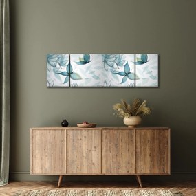 Obraz - Niebieskie motyle (170x50 cm)