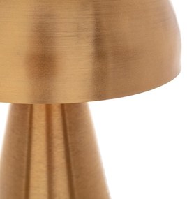 Lampa stołowa Mushroom Gold 48cm