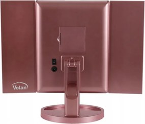 Lusterko PREMIUM Do MAKIJAŻU Powiększające 3X Kosmetyczne PODŚWIETLANE LED