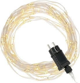 NEXOS Przewód świetlny LED, 100 diod LED, 10 m, ciepła biel