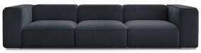 Ciemnoniebieska sofa 345 cm Zephyr – Bobochic Paris