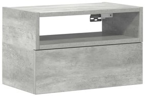 Szafka nocna minimalistyczna szary beton G0-Z30