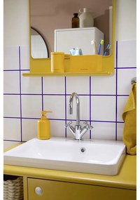 Musztardowy dozownik do mydła z żywicy polimerowej 325 ml Tom Tailor T-Color Bath – Wenko