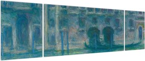 Obraz - Claude Monet, Palazzo da Mula, Venice, reprodukcje (170x50 cm)