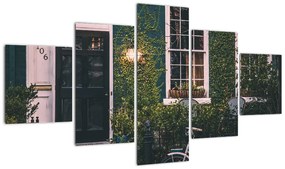 Obraz - W domu z przejażdżki (125x70 cm)