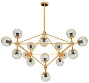 Lampa wisząca sufitowa Złota APP267-15C