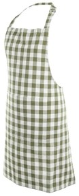 Bawełniany fartuch Gingham – Tiseco Home Studio